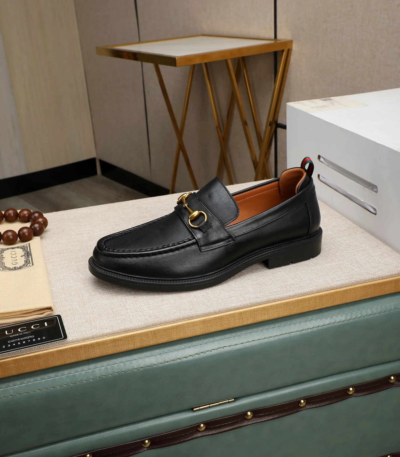 Men's men's shoes💰500📛📛Original (water-dyed cow lining) Gucci GUCCI official website formal shoes🌀 Italian🇮🇹imported cowhide➕top imported water-dyed cowhide lining💋Finely handmade original bottom, the real thing looks better when photographed in person Standard size 38-44